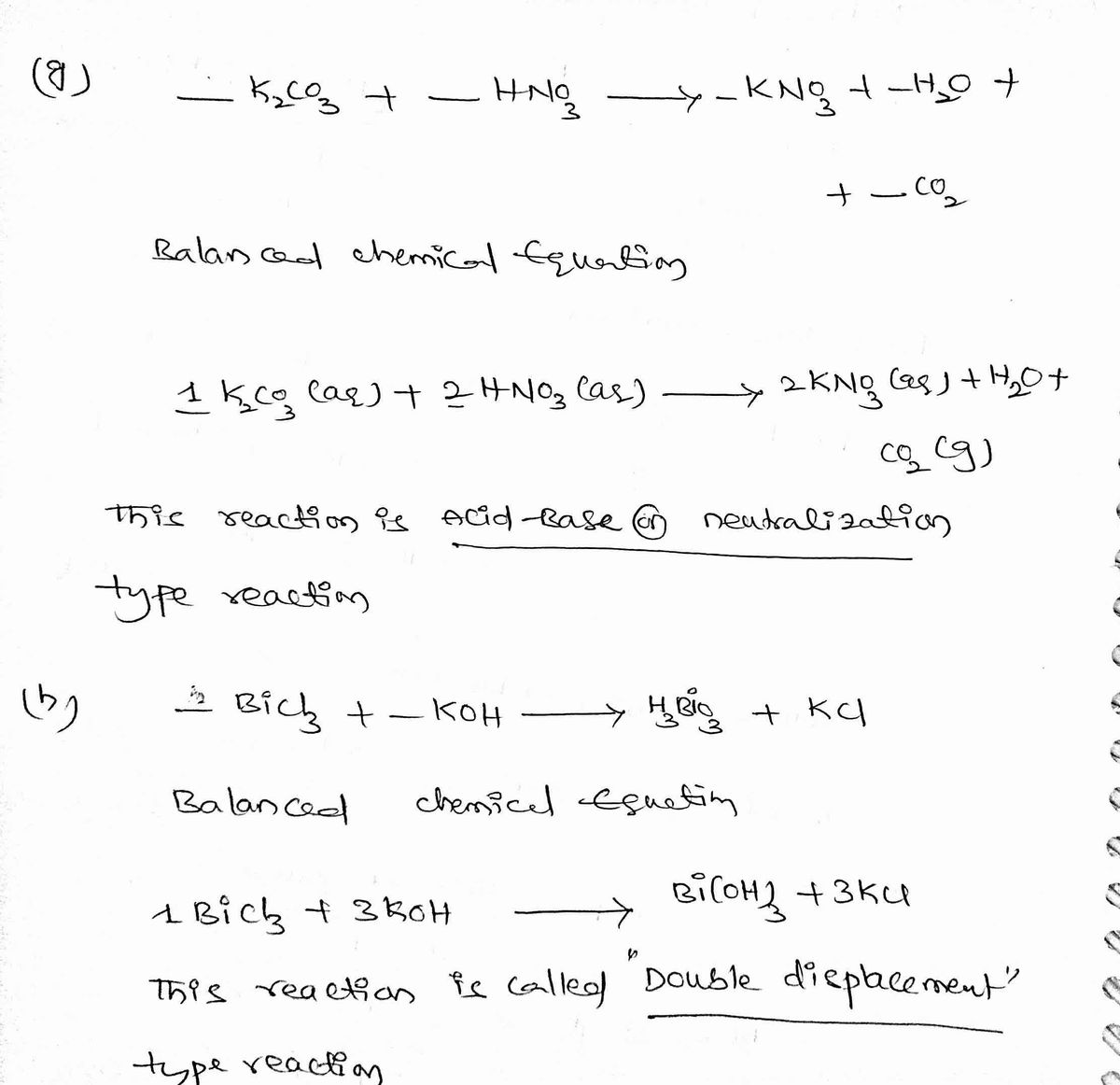 Chemistry homework question answer, step 1, image 1